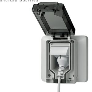 Calottina 2 Moduli per scatola 503 IP66 a Spina Inserita